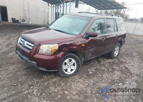 2008 Honda Pilot Vp z USA, uszkodzony, nr VIN 5FNYF18268B017217